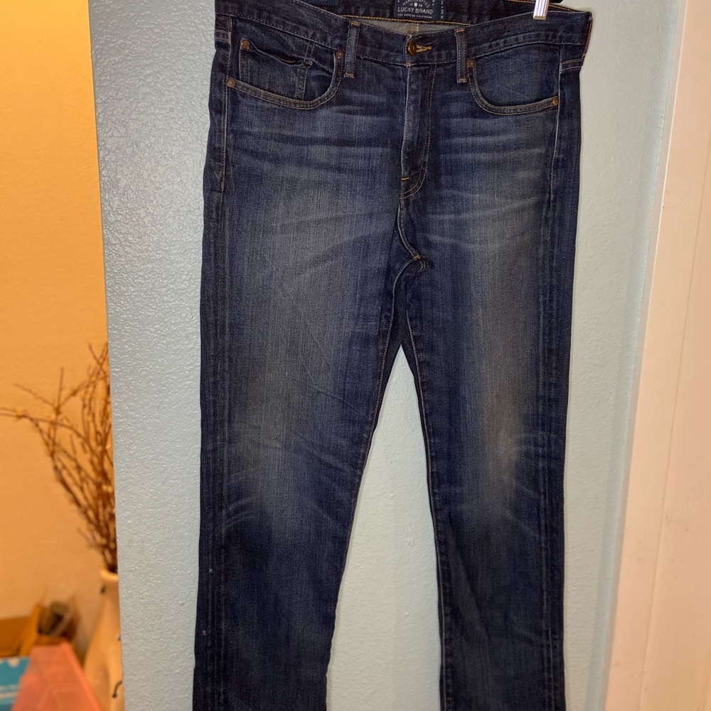 Handcrafted Lucky Brand men’s jeans
